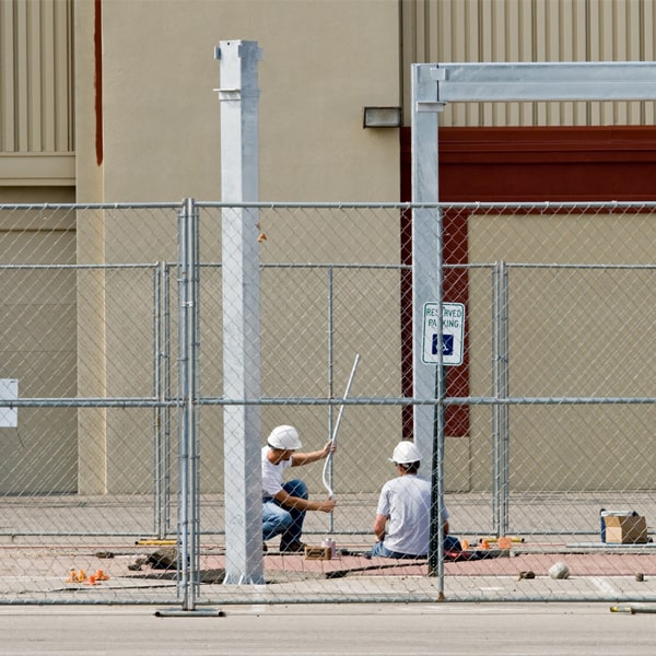 how long can i rent the temporary fence for my construction site or event in Gaston North Carolina